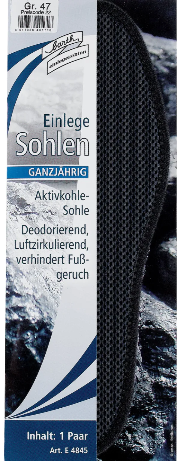 barth Aktivkohle-Einlegesohle