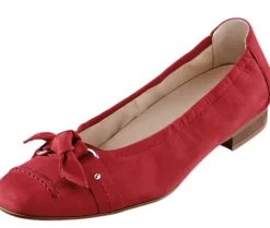 Bequemer Ballerina mit aparter Schleifendekoration