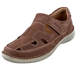 Bequemer Slipper mit Klettverschluss in Extraweite