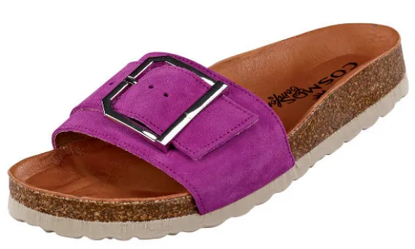 Cosmos Pantolette mit silberner Zierschnalle