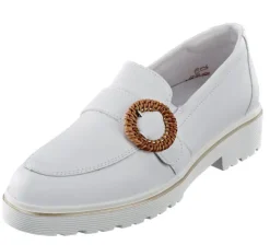 Eleganter Slipper mit Bastverzierung von Remonte
