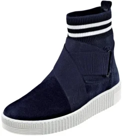 Farbenfrohe Stiefelette in Sockenoptik von Gabor