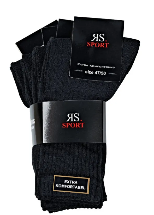 Herrensocken mit extra Komfortbund