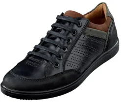 Jomos Schnürhalbschuh in harmonischem Farbmix