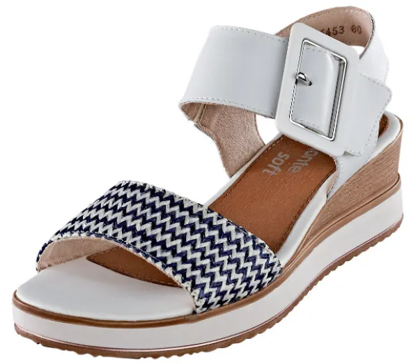 Klassische Sandalette mit Keilabsatz von Remonte