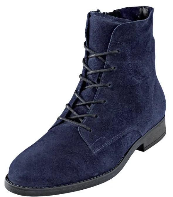 Klassische Schnürstiefelette mit Reißverschluss an der Innenseite von Gabor