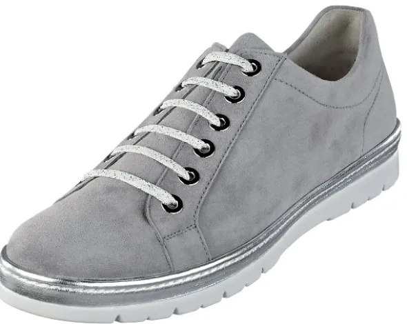Klassischer Schnürhalbschuh mit Seitenumrandung