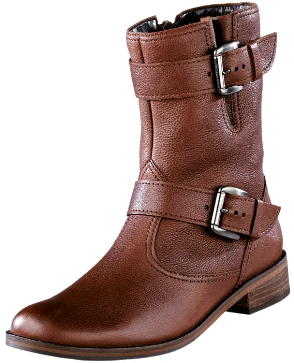 Lässiger Stiefel in ansprechender Biker-Optik