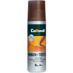 Nubuk + Textile dunkelbraun