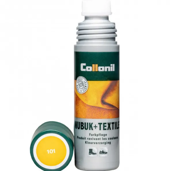 Nubuk + Textile sonnengelb