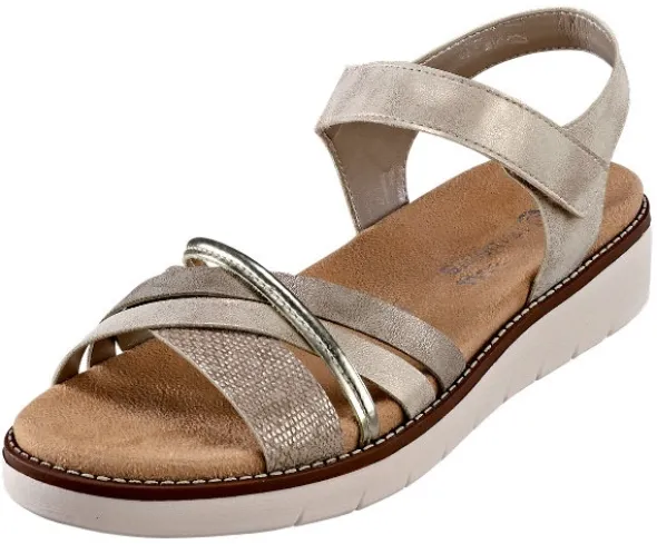 Remonte Sandalette mit metallischem Schimmer