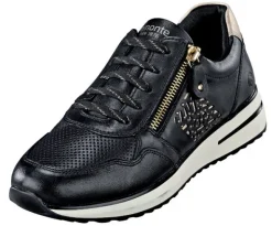 Remonte Sneaker mit goldfarbenen Akzenten