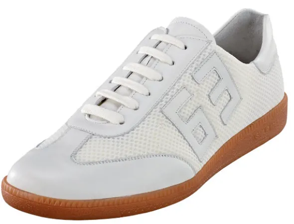 Retro-Sneaker mit Strickoptik von Semler