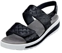 Sandalette mit quadratischer Prägung von Semler