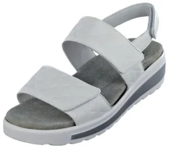 Sandalette mit quadratischer Prägung von Semler