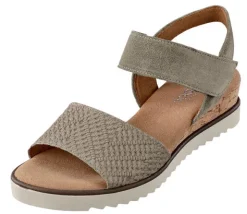 Schlichte Gabor Sandalette mit Keilabsatz