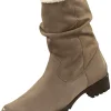 Schlupfstiefel in H-Weite mit umschlagbarem Schaft