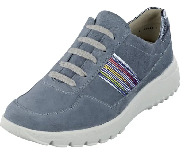 Semler Halbschuh mit Zierstreifen