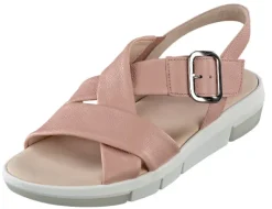 Sommerliche Gabor Sandalette mit überkreuzten Riemchen