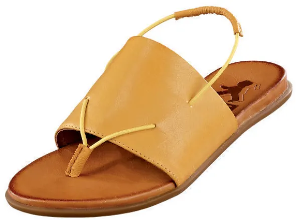 Sommerliche Zehenstegsandalette mit gepolstertem Riemchen an der Ferse von 2GO