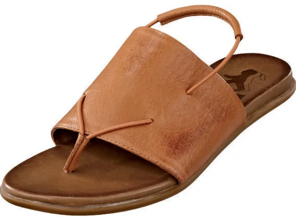 Sommerliche Zehenstegsandalette mit gepolstertem Riemchen an der Ferse von 2GO